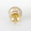 Thumbnail: Golden Ivory Round Ceramic Knob