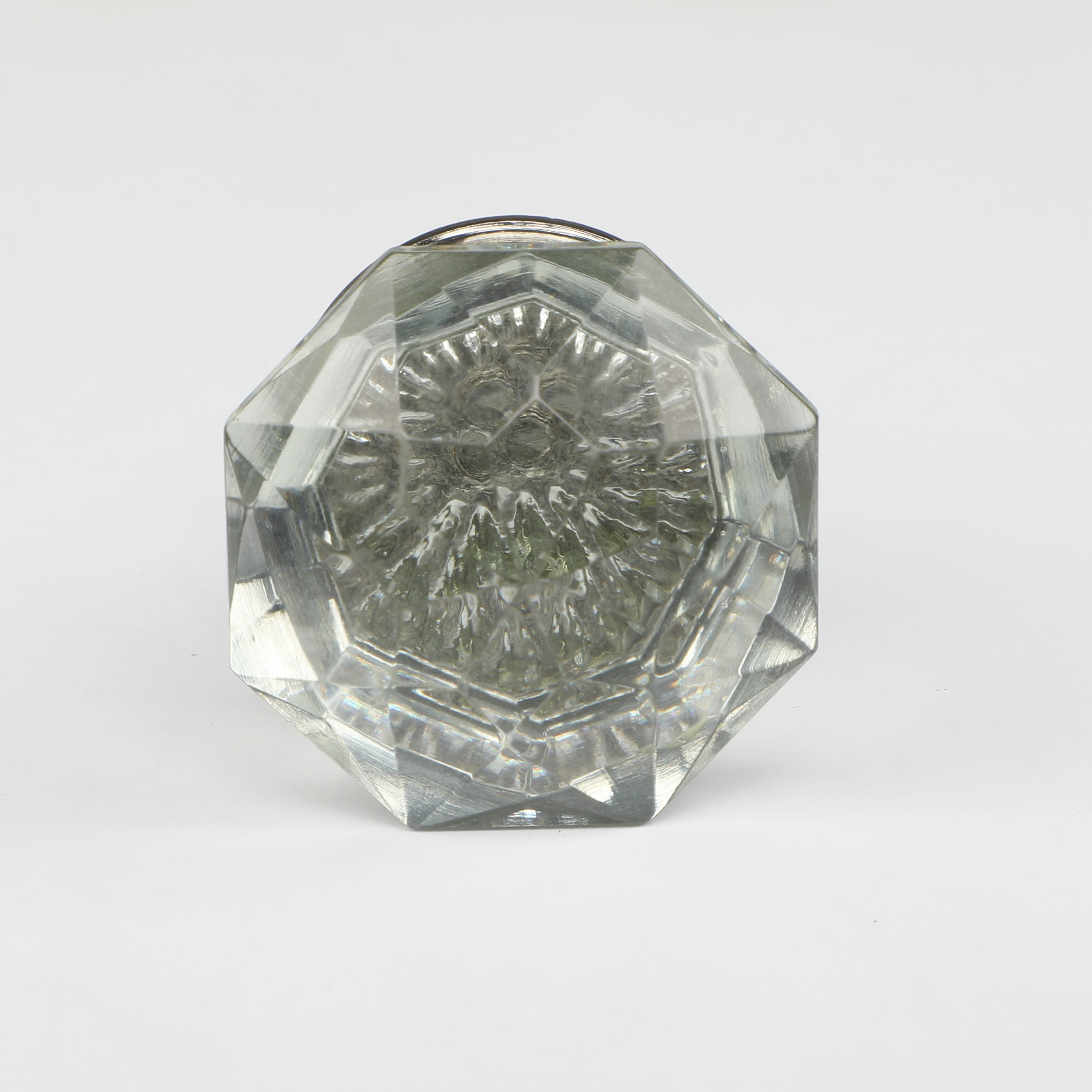 Clear Glass Round Knob