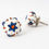 Thumbnail: Blue Daisy Center Ceramic Knob