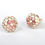 Thumbnail: Pink Gold Foil Ceramic Knobs