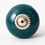 Thumbnail: Dark Green Small Ceramic Knob