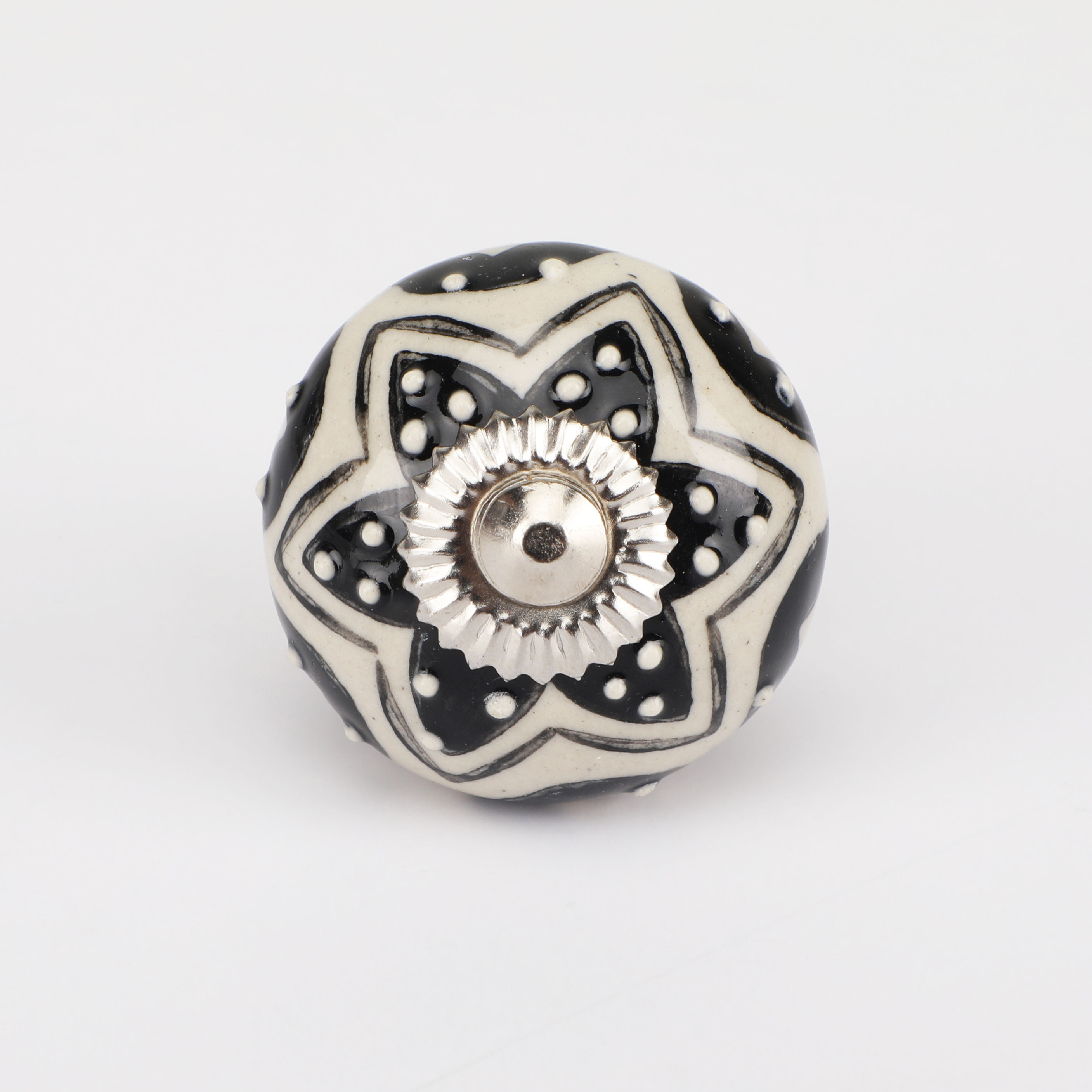 Black Vintage Ceramic Handle