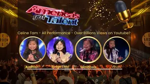 Unforgettable Auditions: Celine's Inspirational Performances On AGT 2017Celine Tam AGT 所有表演 - Youtube 上的觀看次數超過數十億?