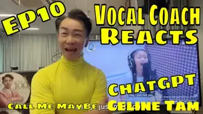 Vocal Coach Reacts to Call Me Maybe | ChatGPT | Celine Tam | National Telepphone Day l