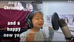 Dion's We Wish You a Merry Christmas with Lyrics Christmas Song - 學唱聖誕歌