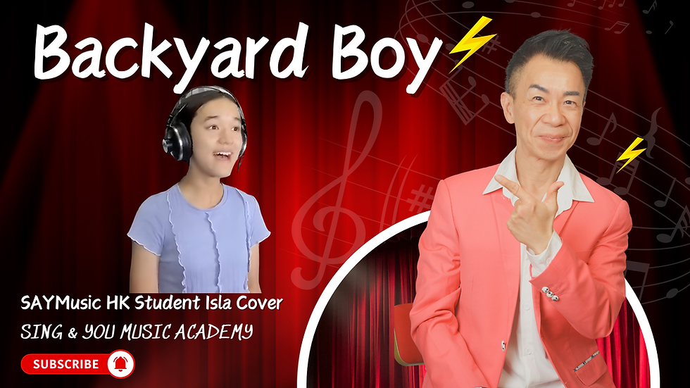From Shy to Confident: Student Isla's "Backyard Boy" Cover Challenge | Star Vocal Coach Guidance |