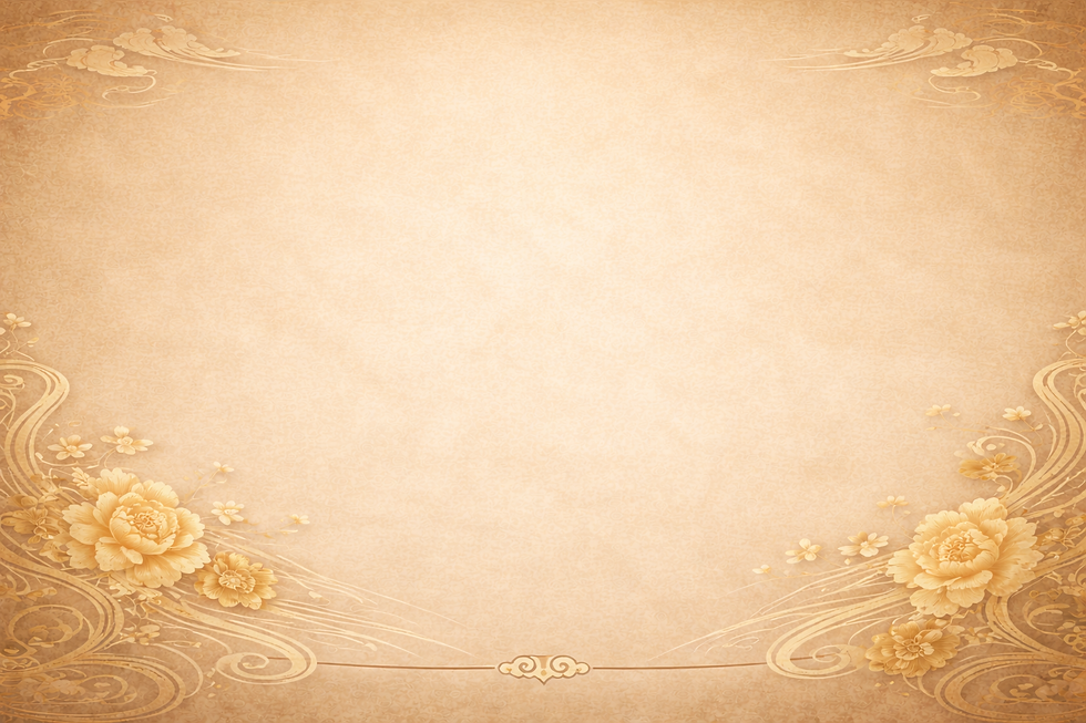 繊細な金の花模様と雲.png