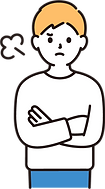 怒る男性