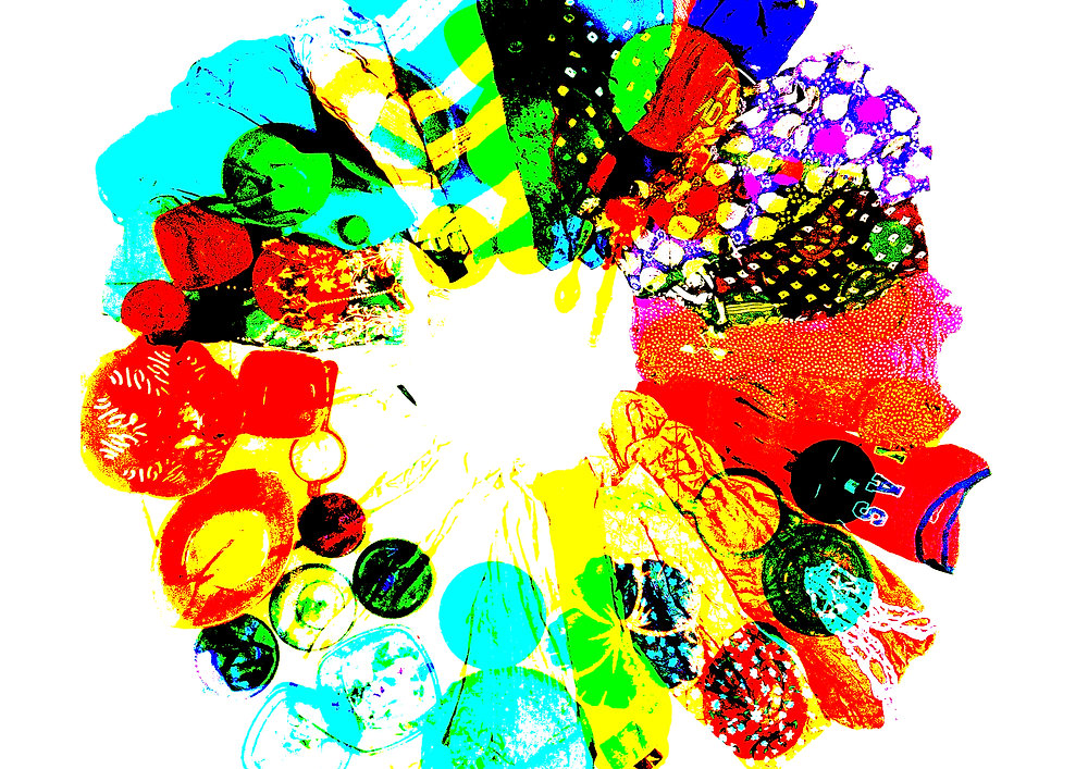 Colour Wheel Using Objects Representation of Colour Wheel with Objects....