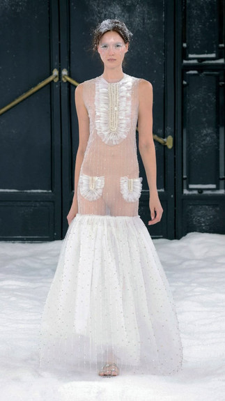 Celia Kritharioti Coleção "Frozen Eden" | Haute Couture Week | Look 69