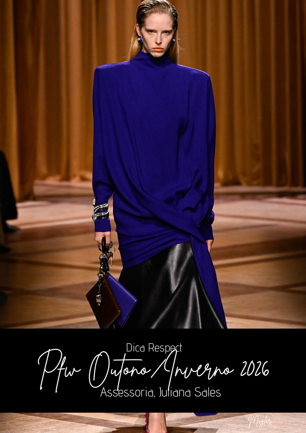 PFW Outono/Inverno 2026 • Uma Wang • Cecilie Bahnsen • Schiaparelli • Isabel Marant • Mugler • Loewe