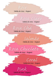 Tons de Rosa para os Vestidos das Madrinhas
