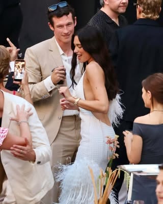 Casamento de Dua Lipa & Callum Turner na Itália | Foto via 100 Layercake