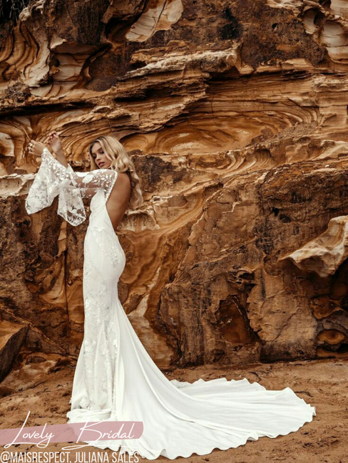 VESTIDO DE NOIVA: Casamento na Praia - Vestido by Lovely
