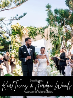 Casamento de Karl-Anthony Towns & Jordyn Woods