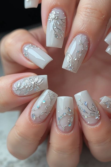 Unhas para Noiva - Foto by Lemon8