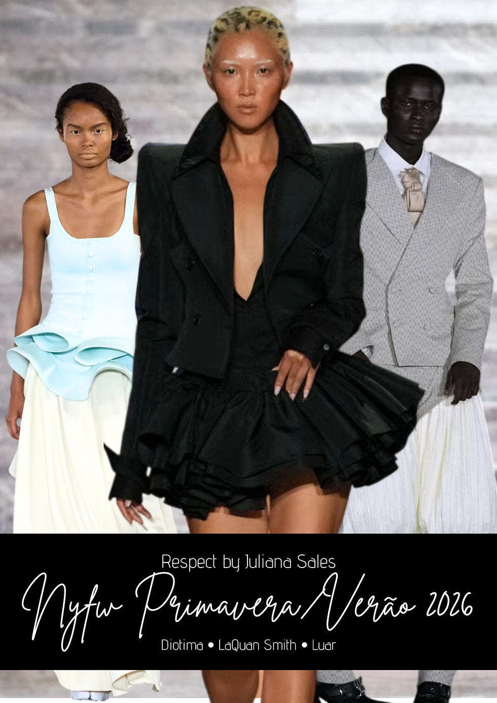 NYFW Primavera/Verão • Diotima • Luar • LaQuan Smith {New York Fashion Week 2026}