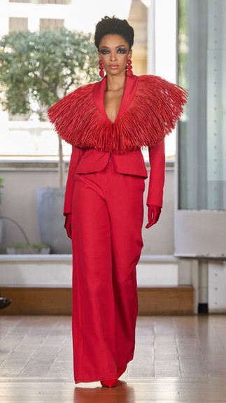 Imane Ayissi Coleção "Ozouandam Ollat" | Haute Couture | Look 17 | Foto by WWD