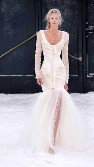 Celia Kritharioti Coleção "Frozen Eden" | Haute Couture Week | Look 68