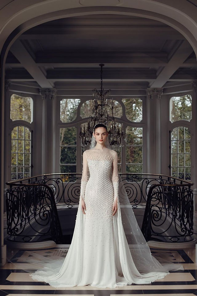Georges Hobeika com Modelo 23 | Barcelona Bridal & Fashion Awards 
