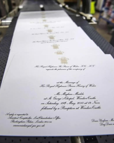 Palácio de Kensington | Casamento Royal Family - Harry & Meghan | Convites de Casamento