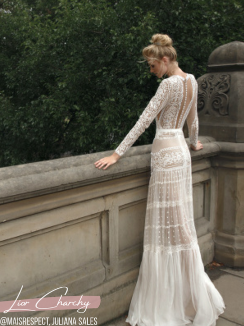 VESTIDO DE NOIVA: Casamento na Praia - Vestido by Lior Charchy