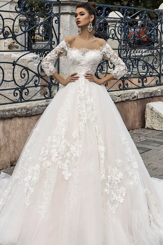 TOP 10 Vestidos de Noiva Estilo Princesa
