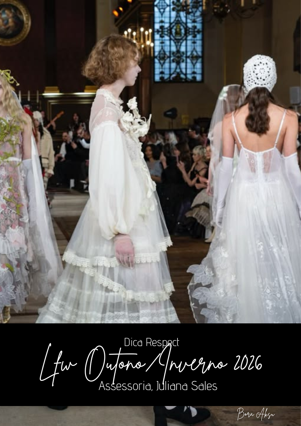 LFW Outono/Inverno 2026 • Patrick McDowell • Bora Aksu • Joseph • Dreaming Eli • Keburia • Mithridate