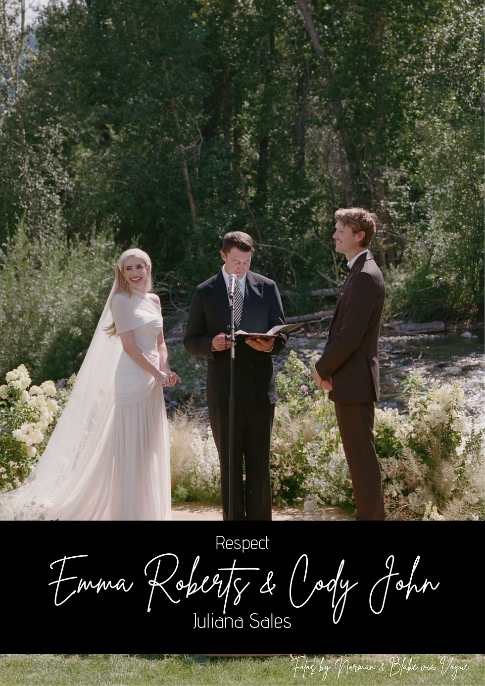 Casamento de Emma Roberts &  Cody John