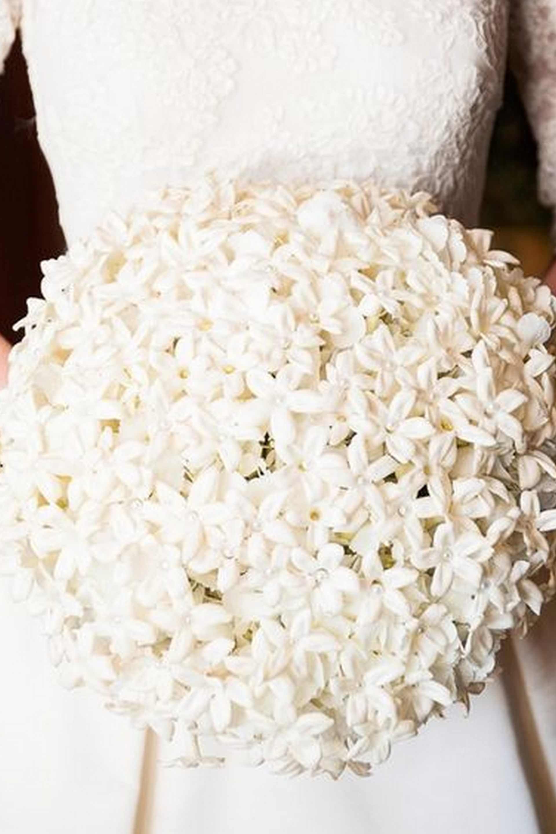 Decoração com Flores Brancas - Jasmim de Madagascar