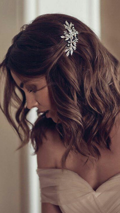 25 Penteados para Noiva com Cabelo Curto