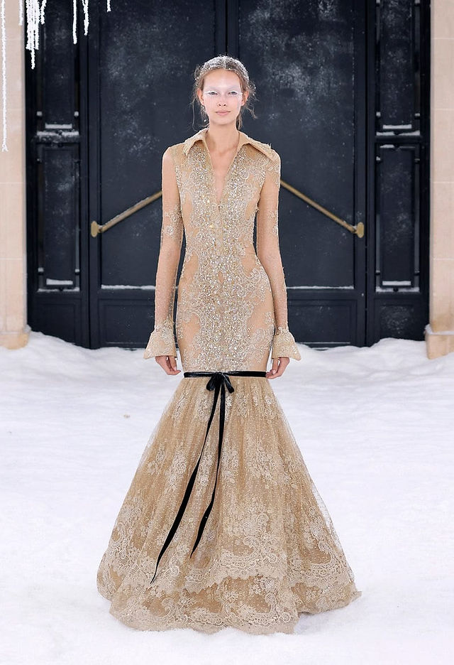 Celia Kritharioti Coleção "Frozen Eden" | Haute Couture Week | Look 64