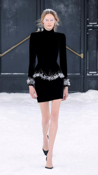 Celia Kritharioti Coleção "Frozen Eden" | Haute Couture Week | Look 7