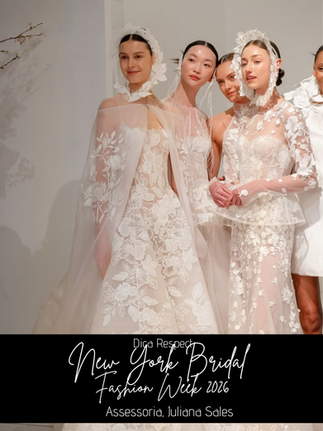 NYBFW • Mira Zwillinger • Markarian • Lihi Hod • Ese Azenabor {New York Bridal Fashion Week} Vestidos de Noiva