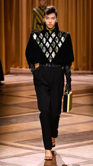 Mugler | Foto by WWD | PFW 2026 Outono/Inverno