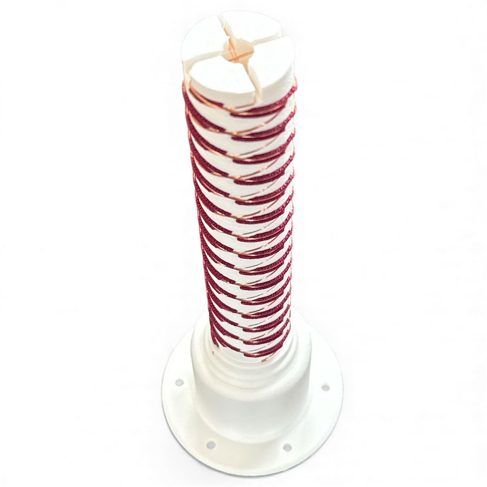 Miniature : Dual Bifilar Tesla Coil Tower Module