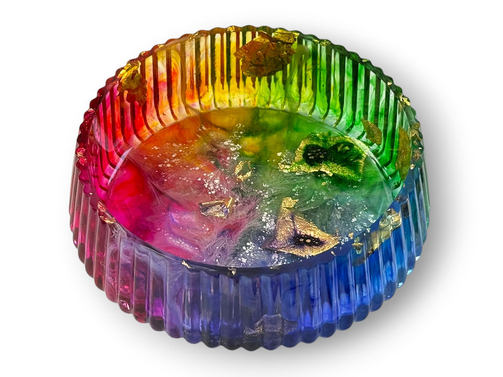 Miniature : Rainbow Orgone Energy Bowl