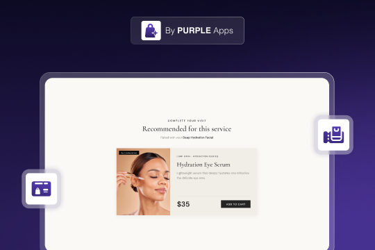 Bookings Product Upsell banner