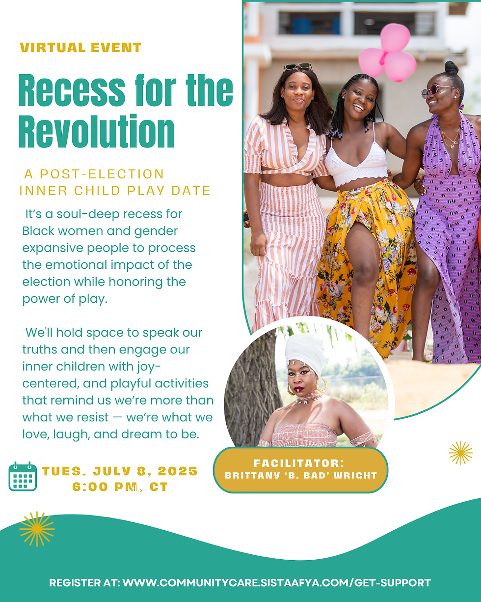 Recess for the Revolution: A Post-Election Inner Child Play Date