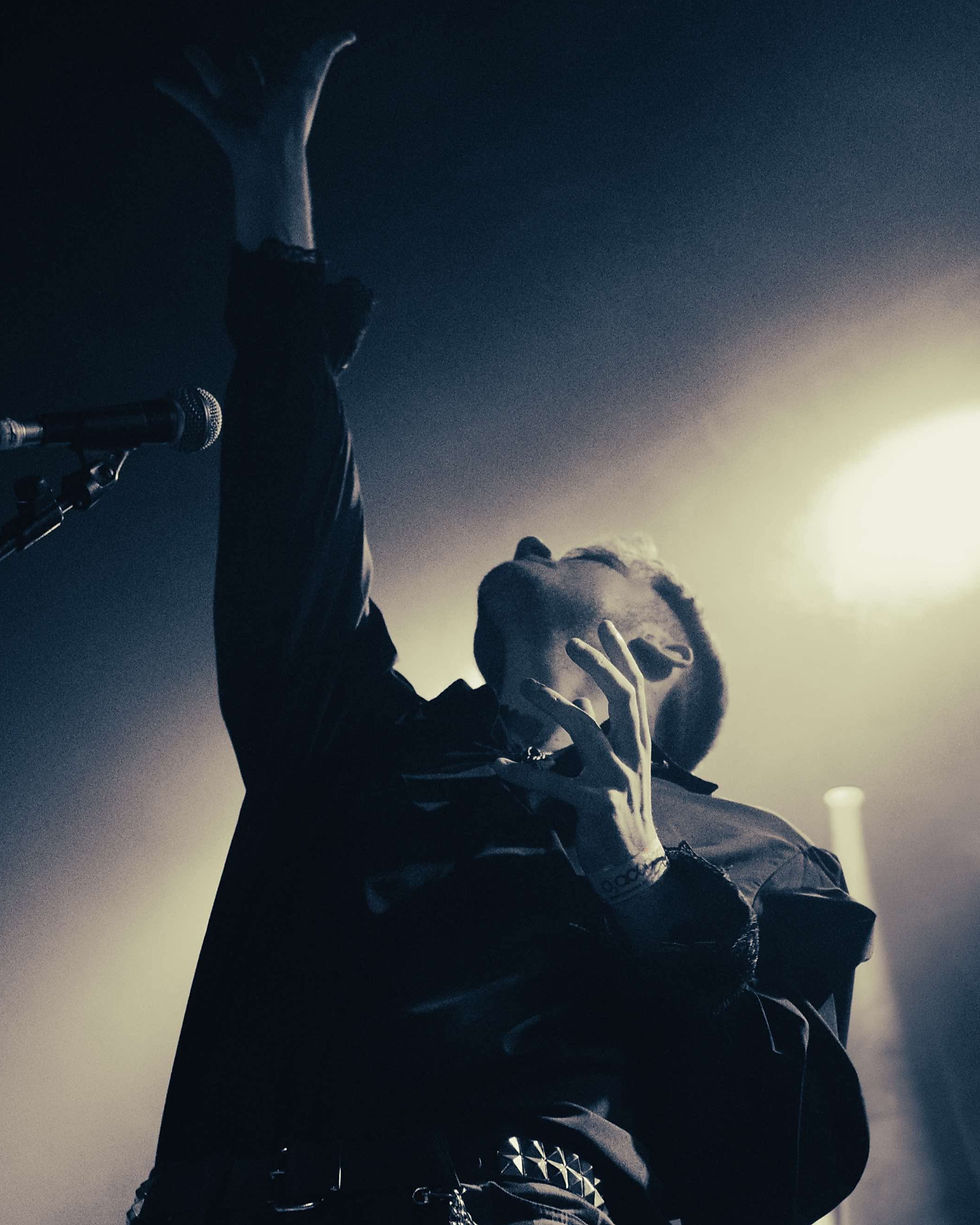 Band vocalist Conor Price