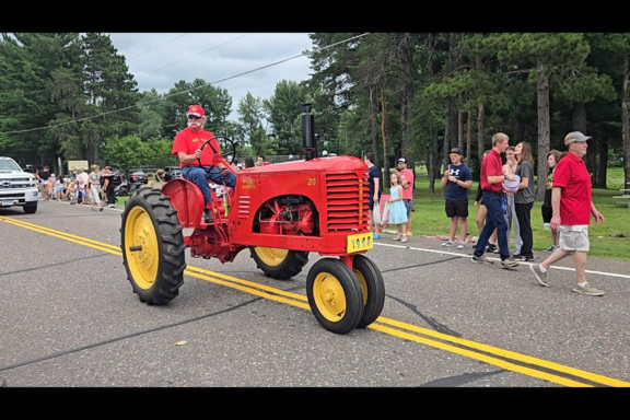 Dale Haluptzok - 1948 Massey Harris tractor