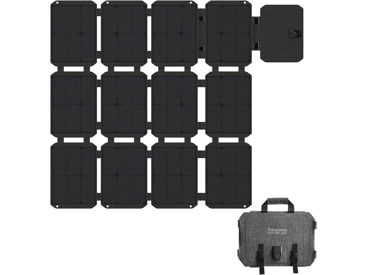 Gendome Portable Solar Panels for Power Station