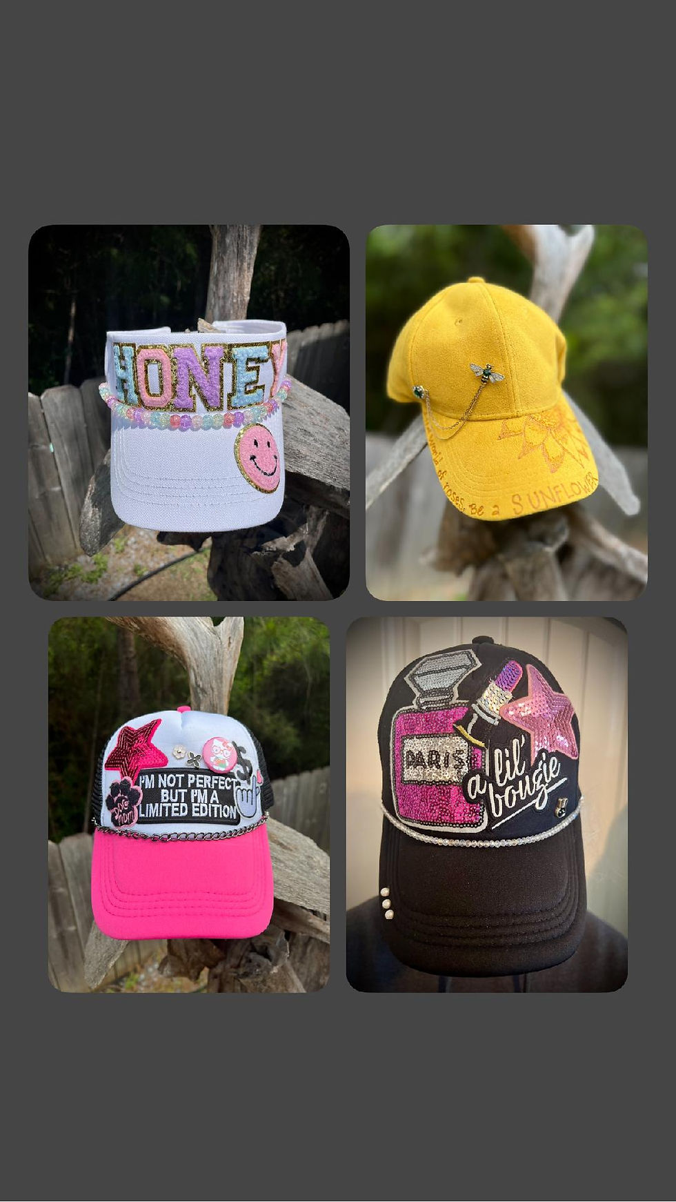 Create Your Own Trucker Hat or Visor SheShe's Mad Hattery