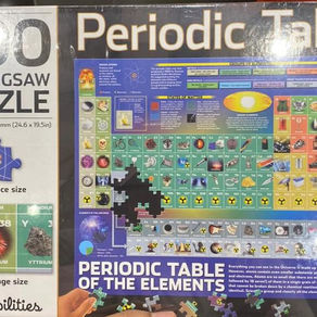 Periodic Table of The Elements, 500 Zigsaw Puzzle