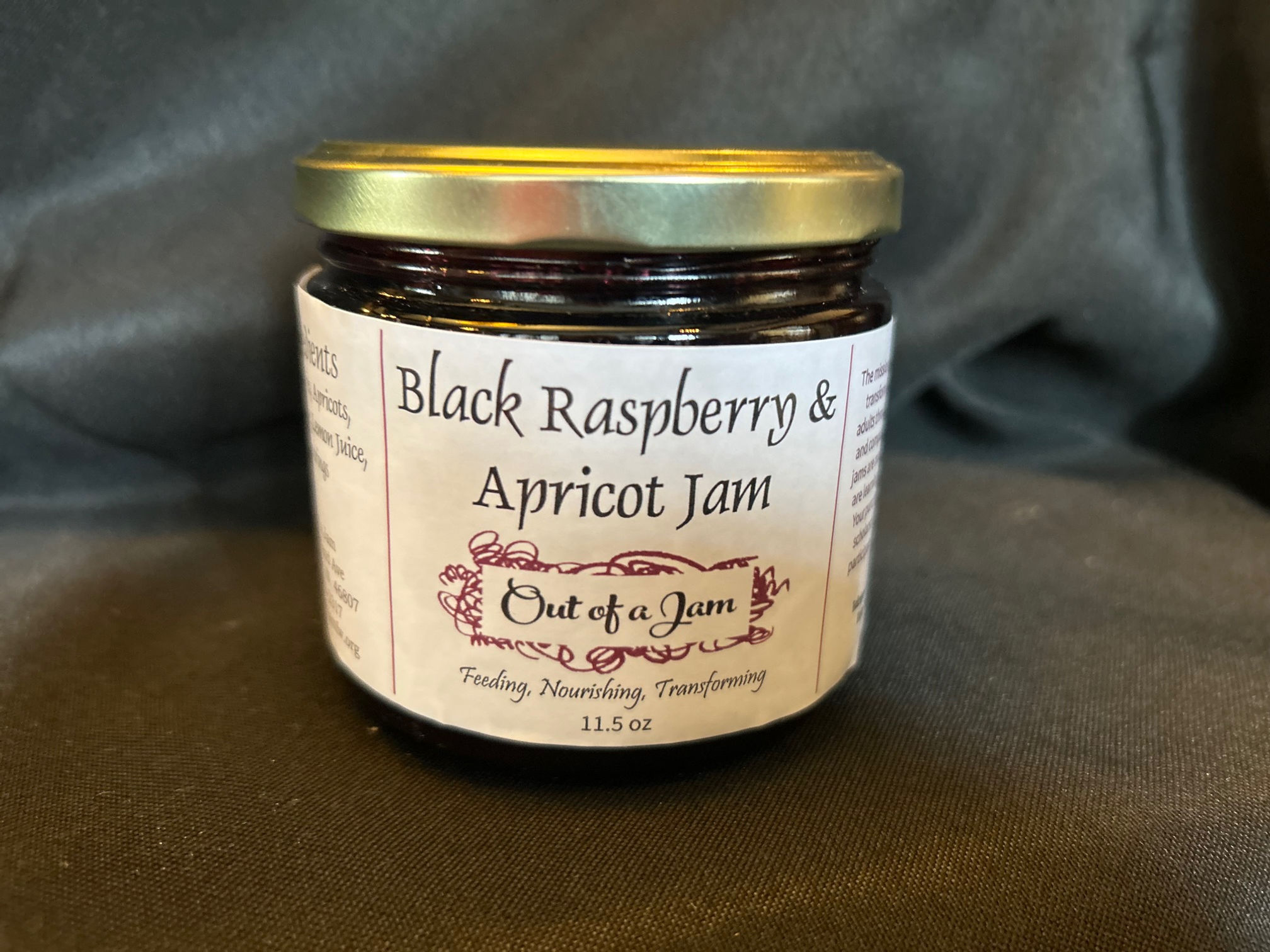 Black Raspberry Apricot Jam