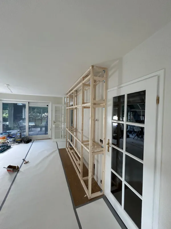 TV-wandmeubel op maat