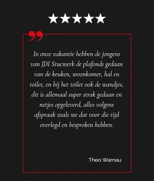Goede klantfeedback over onze service