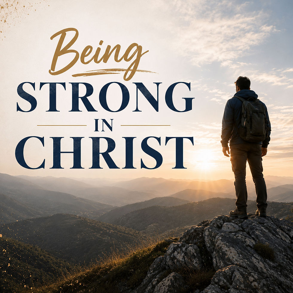 Being Strong in Christ