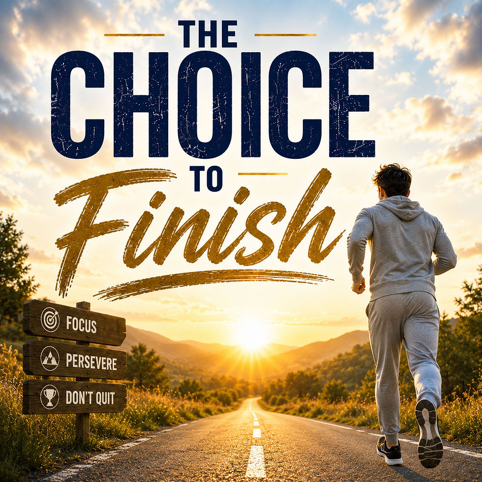 The Choice to Finish