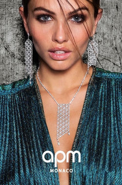 Makeup on Thylane Blondeau for APM Monaco